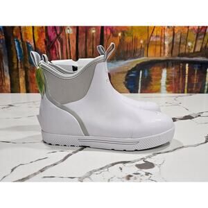 Xtratuf Wheelhouse 6" Ankle Deck Boots White Size 9 US Men's XMW100